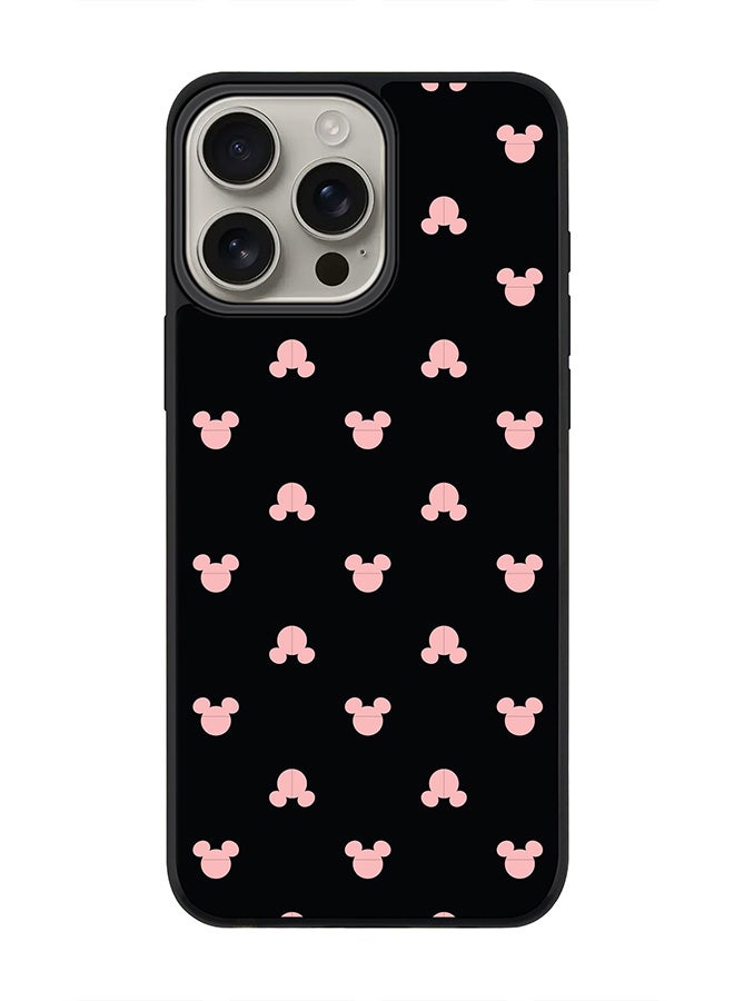 Stylizedd For iPhone 16 Pro Max Case [Compatible with MagSafe] Slim Magnetic cover Phone Case iPhone 16 Pro Max -Mickey Print - Image 1