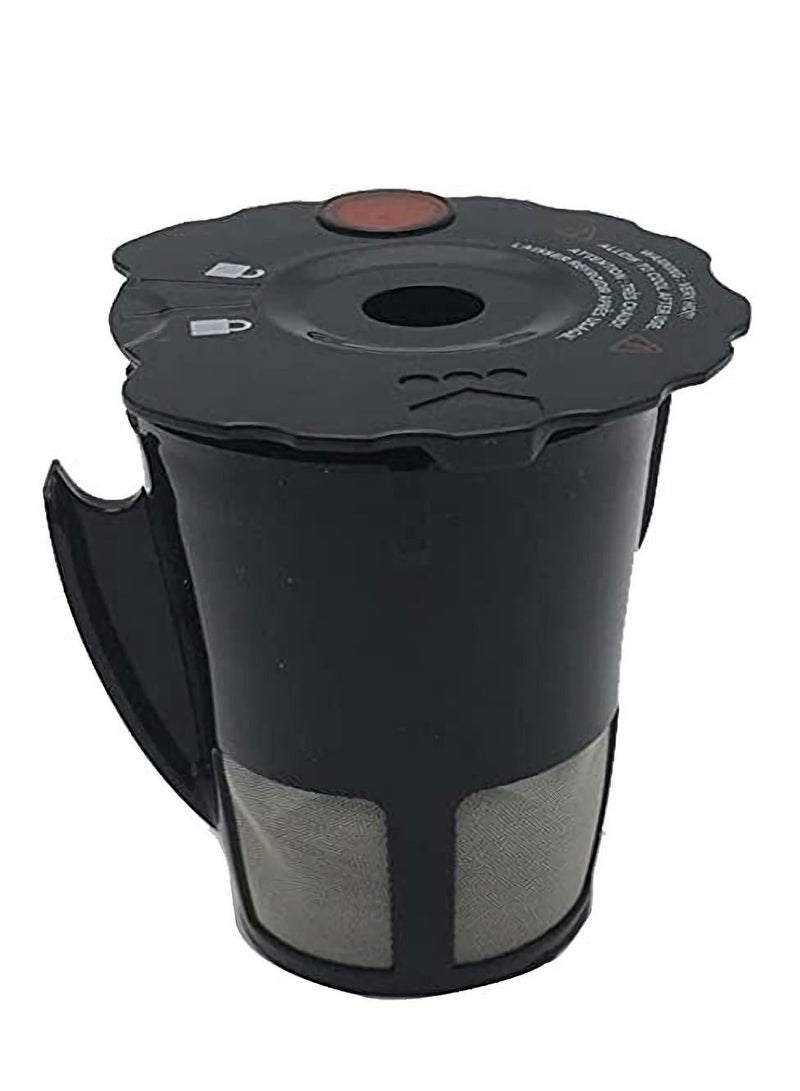 Excefore 2pcs Coffee Filter Black Reusable Coffee Filter for Keurig 119367 2.0 My K-Cup Updated Model：K200/K300/K400/K500 SERIES,Works with all keurig plus series (2) - Image 2
