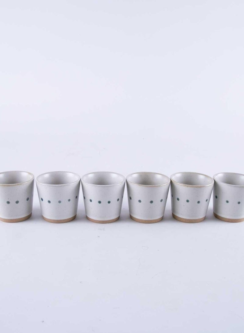 بلندز طقم فناجيل خزف 6 قطع - Image 2