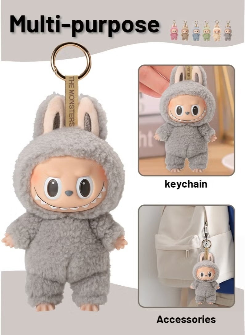 Labubu Big Into Energy Vinyl Plush Keychain | 3rd Gen Collectible Toy for Kids | Selectable Character Pendant Gift - Image 4
