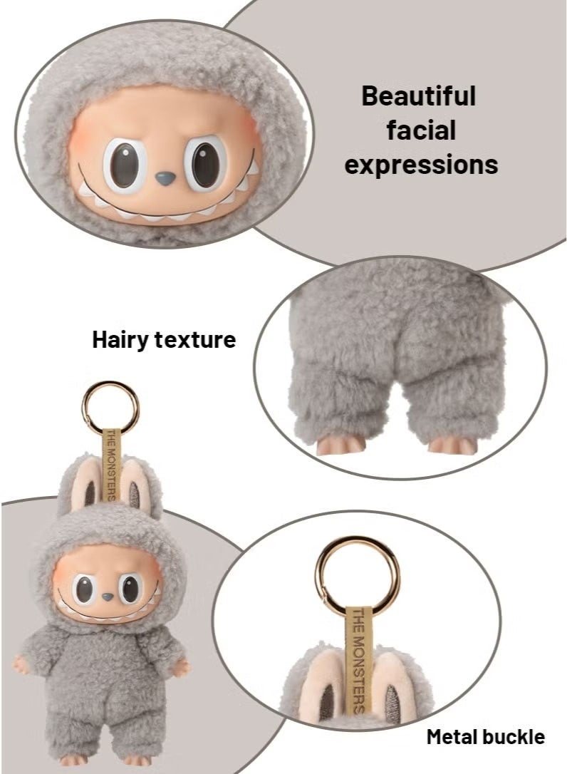 Labubu Big Into Energy Vinyl Plush Keychain | 3rd Gen Collectible Toy for Kids | Selectable Character Pendant Gift - Image 5
