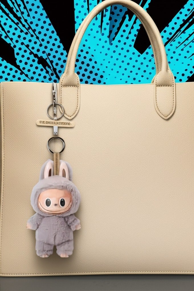 Labubu Big Into Energy Vinyl Plush Keychain | 3rd Gen Collectible Toy for Kids | Selectable Character Pendant Gift - Image 2