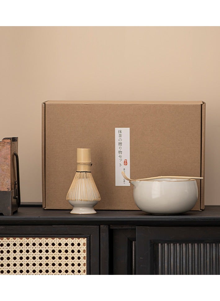 Dominy Matcha Set - Match Bowl and Whisk,15 OZ, Matcha Scoop | Matcha Whisk Stand (Chasen Holder) - 4pc Perfect Matcha Kit for Matcha Tea Ceremony - Image 3