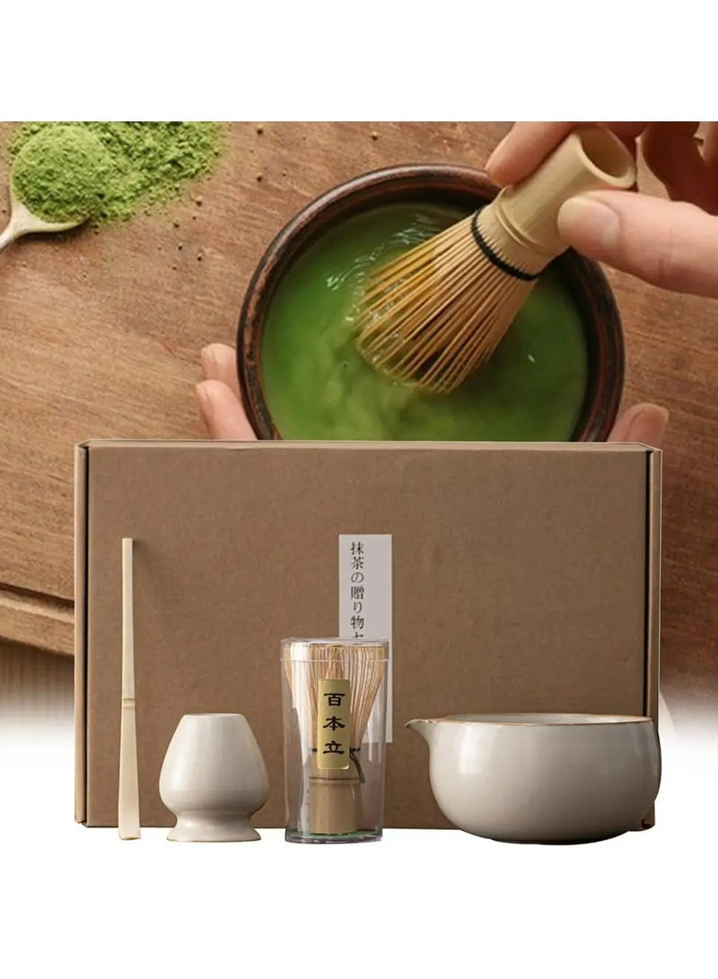 Dominy Matcha Set - Match Bowl and Whisk,15 OZ, Matcha Scoop | Matcha Whisk Stand (Chasen Holder) - 4pc Perfect Matcha Kit for Matcha Tea Ceremony - Image 5