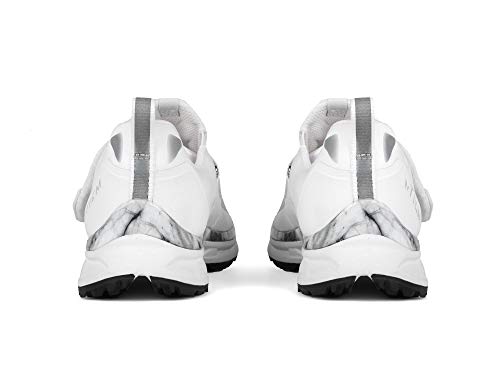 TIEM Slipstream - White Marble - Indoor Cycling Shoe, SPD Compatible (Women's Size 8) - Image 4