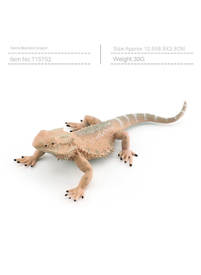 نيبمينينت نموذج زاحف برمائي واقعي - قطعة ديكور ثابتة فريدة من نوعها