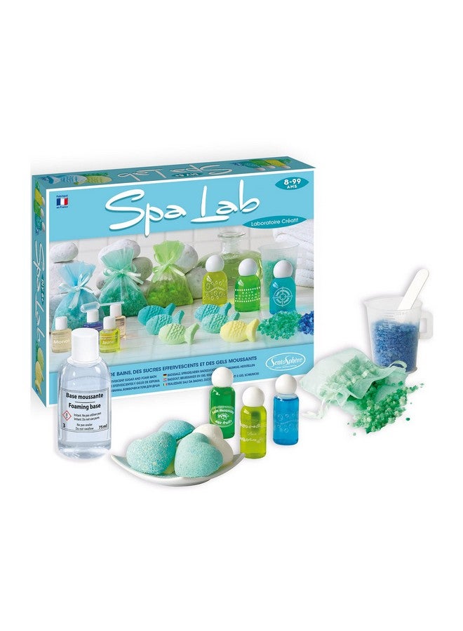 Sentosphere Spa Lab Creative Laboratory Kit For Making Your Own Relaxing Soaps Gels And Bath Salts - Image 1