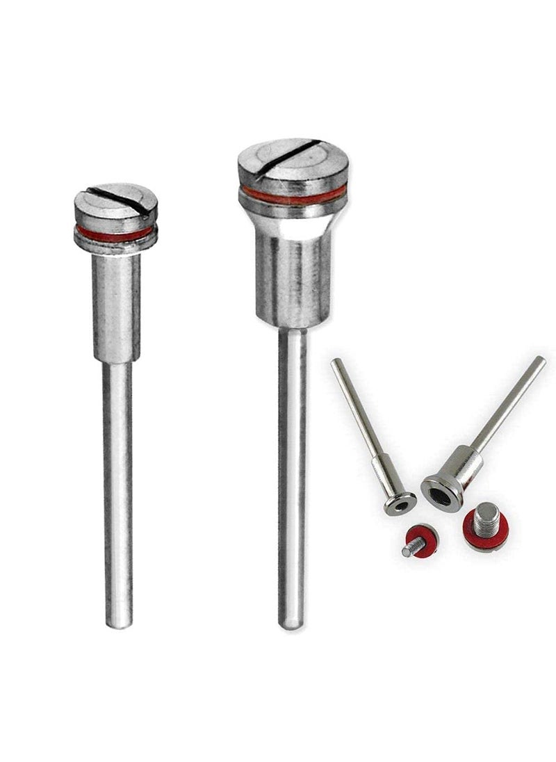 DIY Crafts Diy Crafts 11329 5764 Shank Mandrel Set for 1/8" & 1/4" Wheel Disc Arbor Holes, Multicolor  - Image 4
