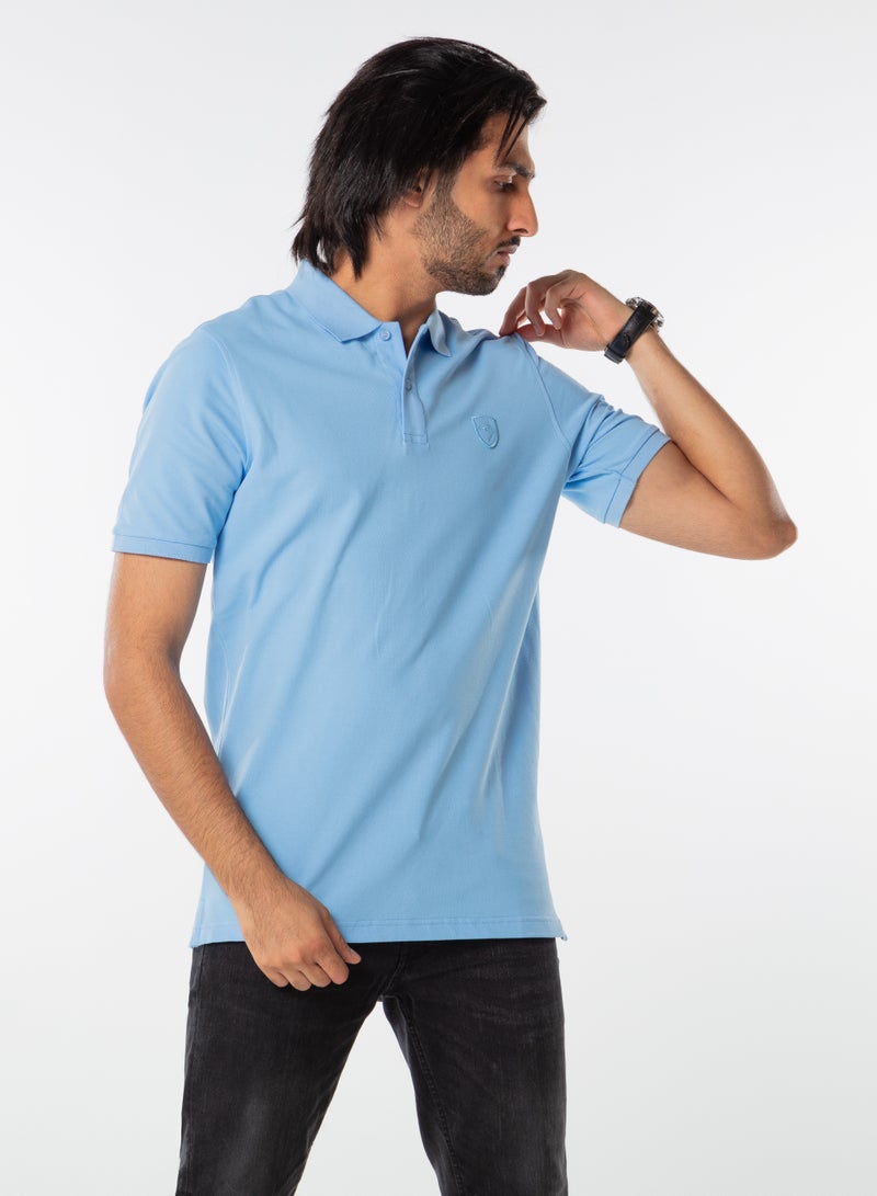 Dayton Basic Polo Shirt for Men | Classic Short Sleeve Casual T-Shirt with Collar  - Image 1
