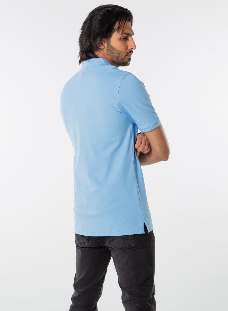 Dayton Basic Polo Shirt for Men | Classic Short Sleeve Casual T-Shirt with Collar  - Image 2