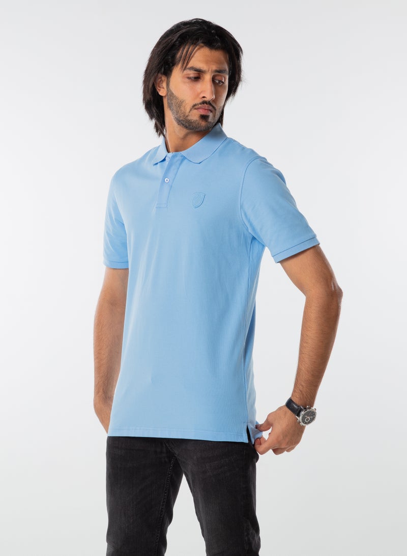 Dayton Basic Polo Shirt for Men | Classic Short Sleeve Casual T-Shirt with Collar  - Image 3