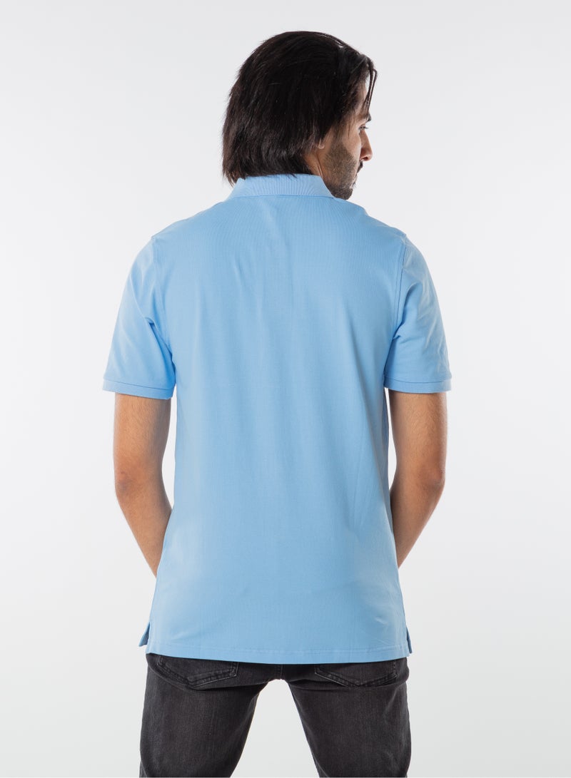 Dayton Basic Polo Shirt for Men | Classic Short Sleeve Casual T-Shirt with Collar  - Image 4