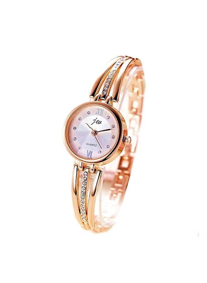 JW Women Stainless Steel Bracelet Quartz Wrist Watch - Image 2