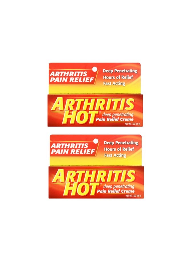 CHATTEM Arthritis Hot Pain Relief Creme 3 oz (Pack of 2) - Image 1