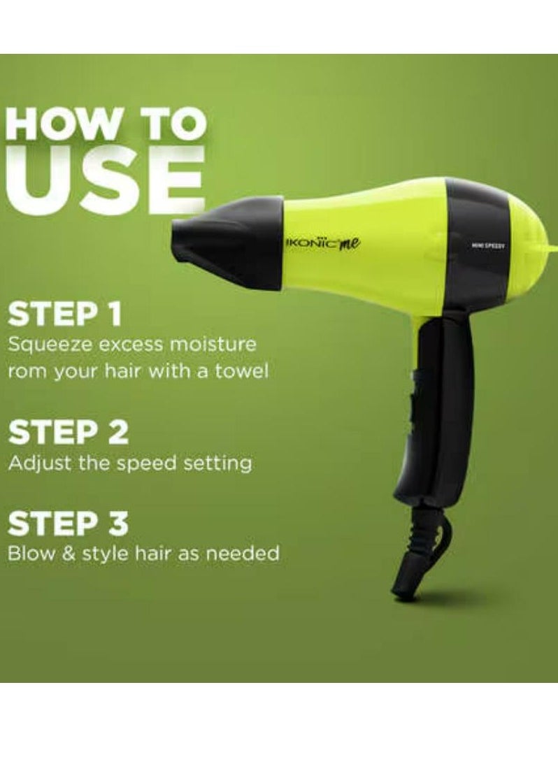 IKONIC - Mini Speedy Hair Dryer - Image 1
