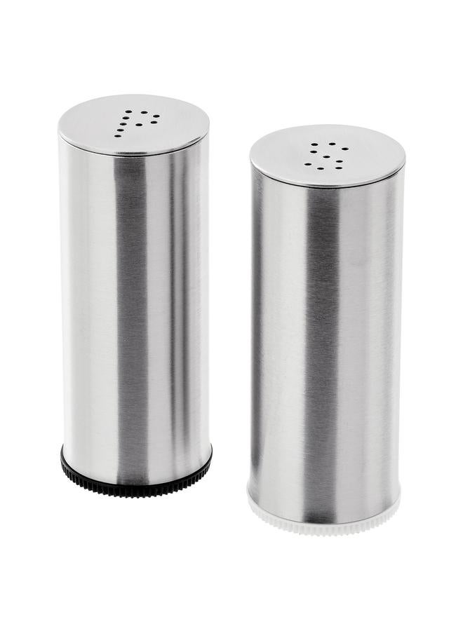 erorex Salt/Pepper Shaker, Set Of 2, Stainless Steel - Image 1