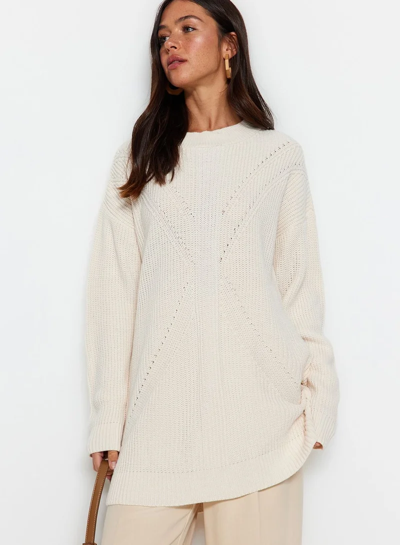 trendyol Knitted Crew Neck Sweater