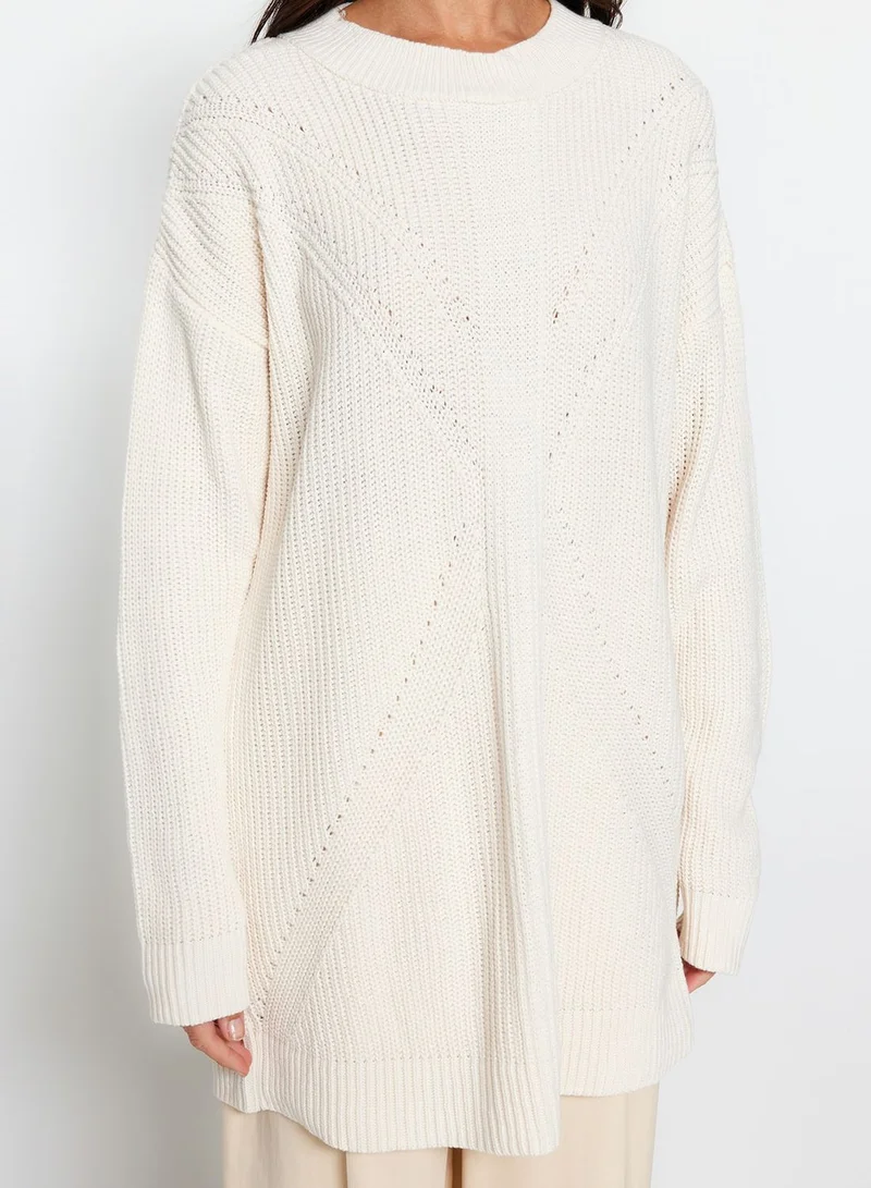 trendyol Knitted Crew Neck Sweater