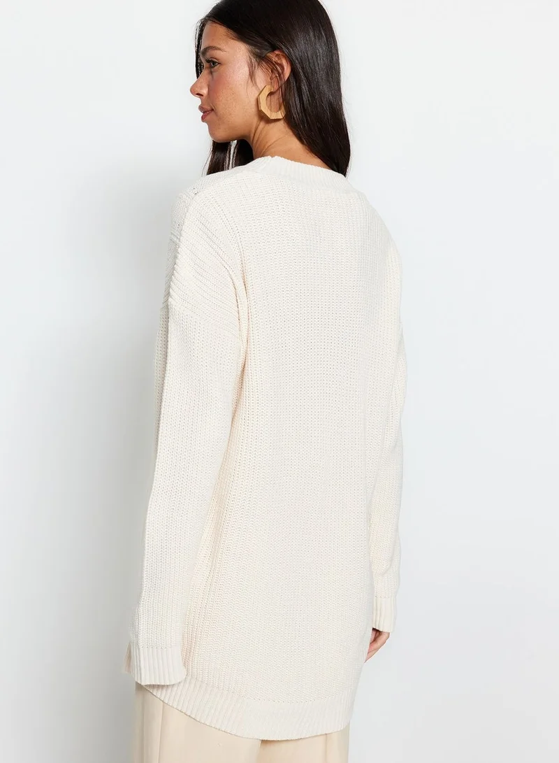 trendyol Knitted Crew Neck Sweater