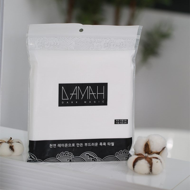 General Generation Can Authorize Black Magic Damah Dry And Wet Dual-Use Disposable Face Wash Towel Thickened Cleansing Non-Woven Soft Towel - Image 1