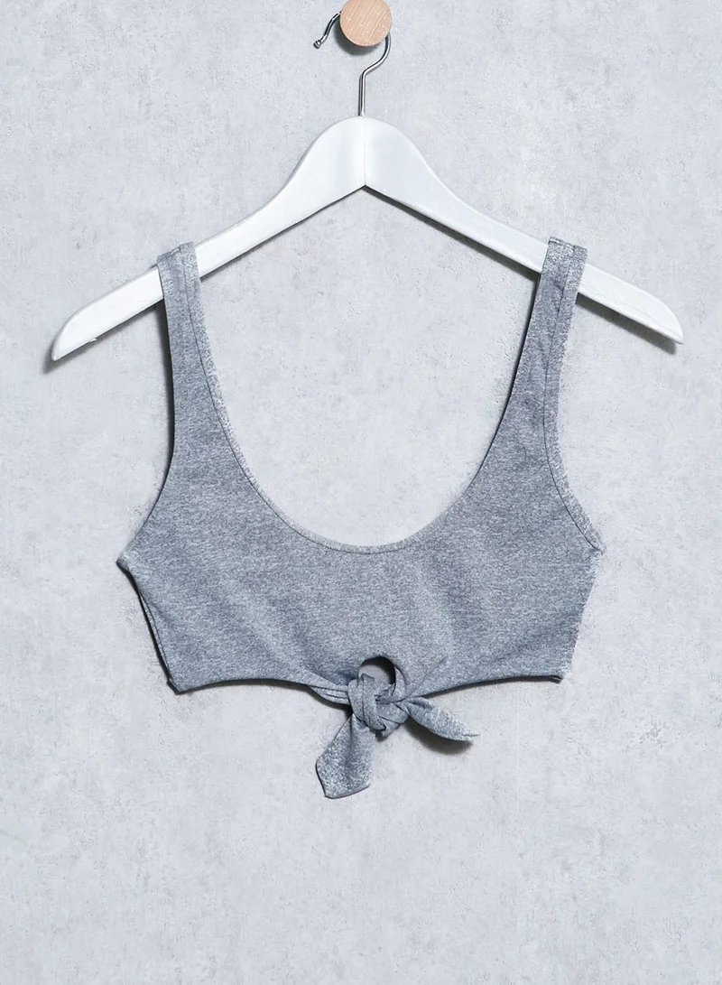 Twiin Tie Detail Bikini Top