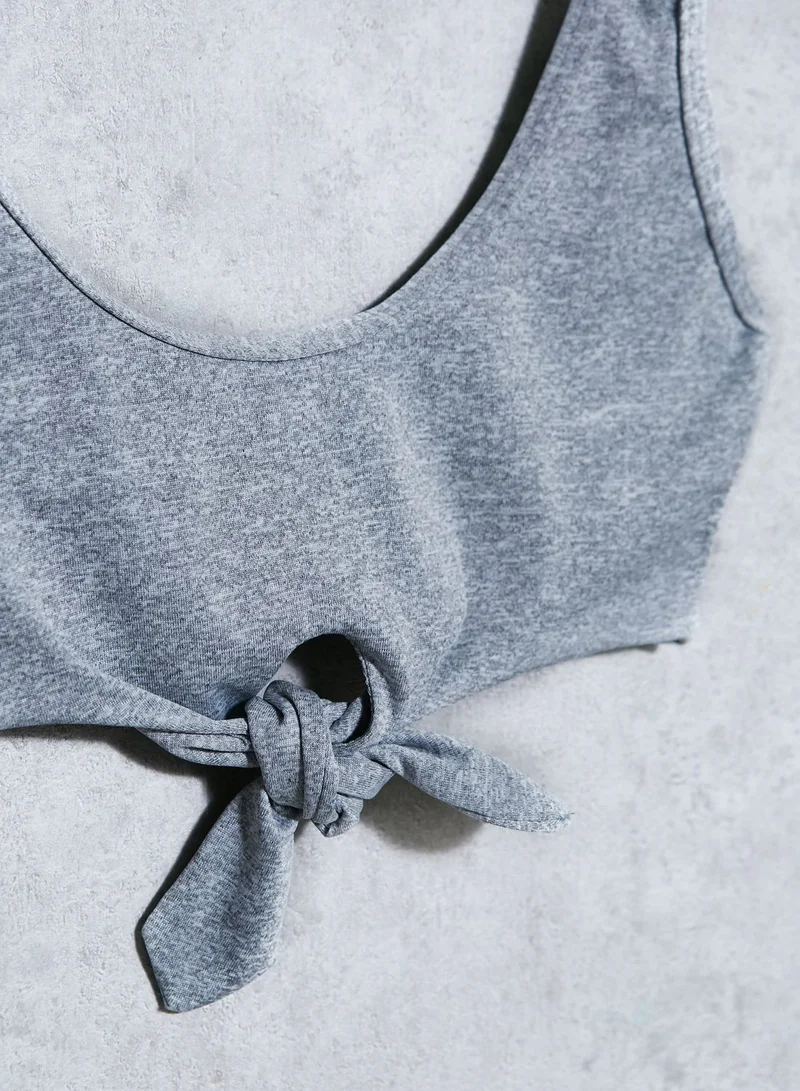 Twiin Tie Detail Bikini Top