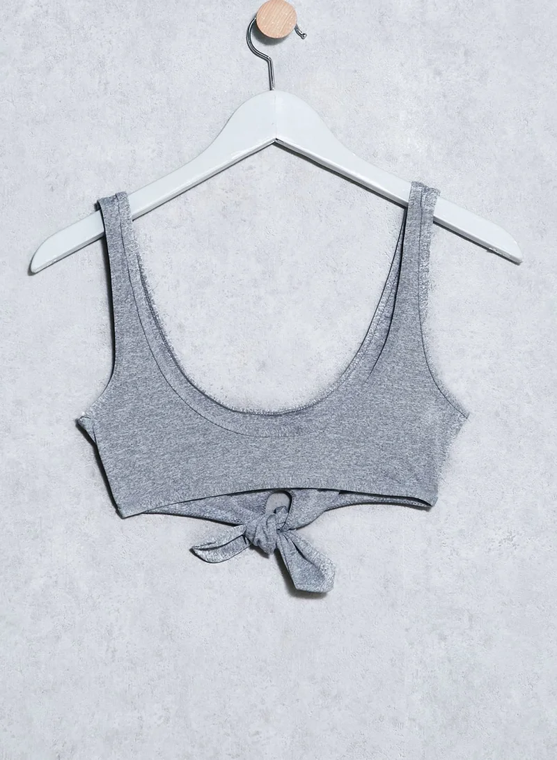 Twiin Tie Detail Bikini Top