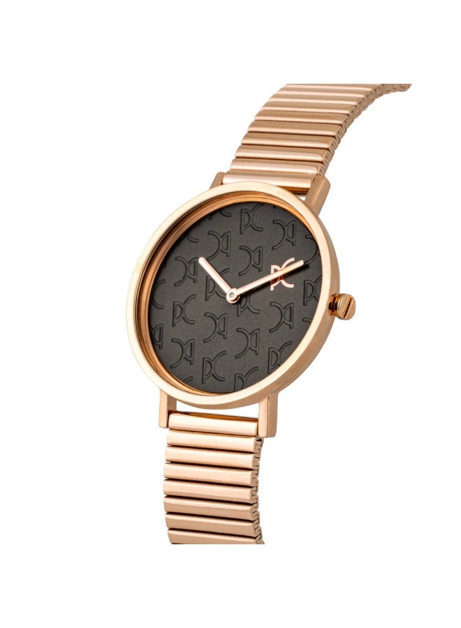 PIERRE CARDIN Women's Watch with Rose Gold Stainless Steel Case and Rose Gold Stainless Steel Band - Image 2