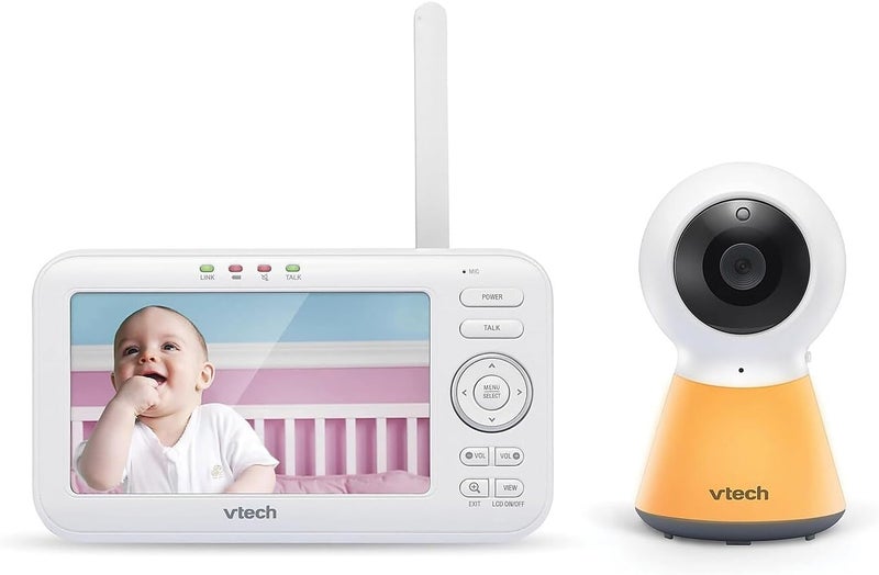 vtech جهاز مراقبة الفيديو الرقمي VTech بحجم 5 إنش مع ضوء ليلي - Image 3