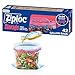 Ziploc Gallon Food Storage Bags Stay Open Design with StandUp Bottom Easy to Fill 42 Count Packaging May Vary - Image 1