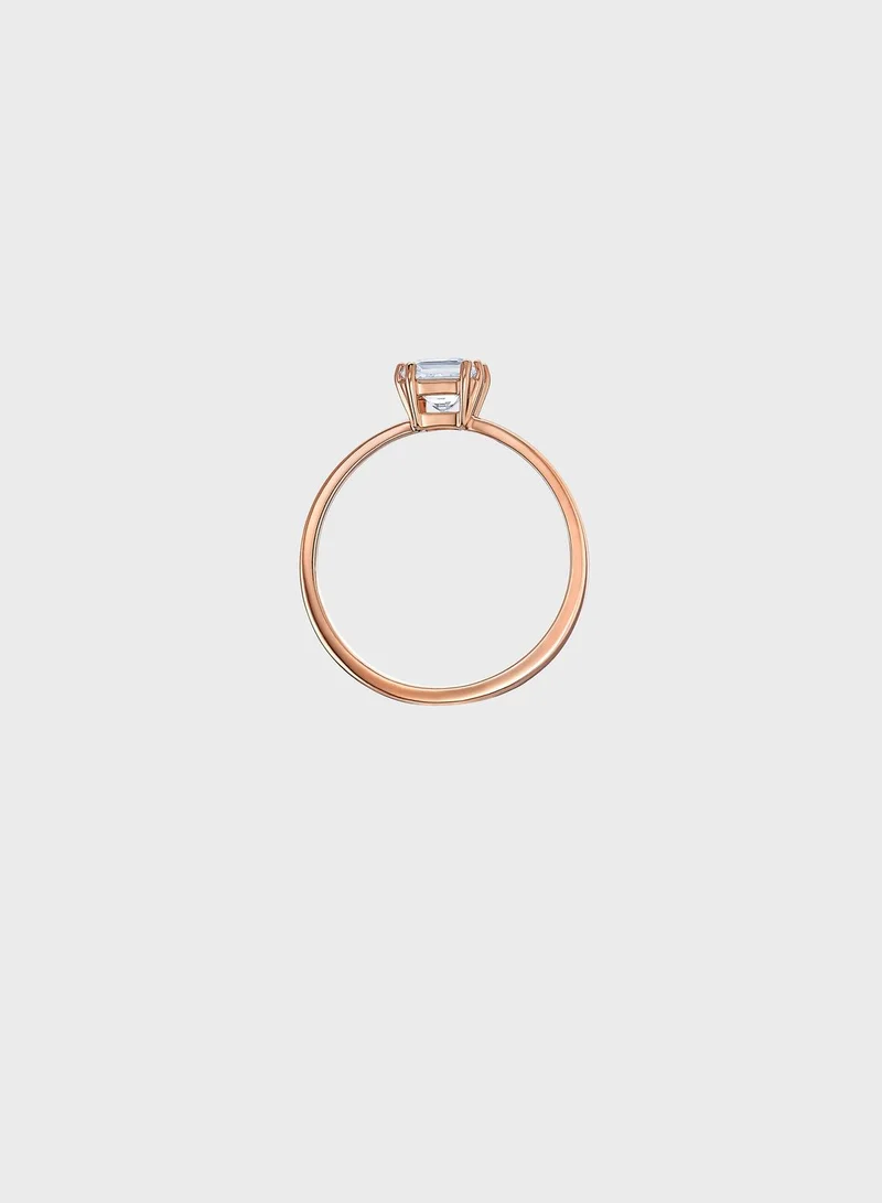 SWAROVSKI Attract Square Engagement Ring