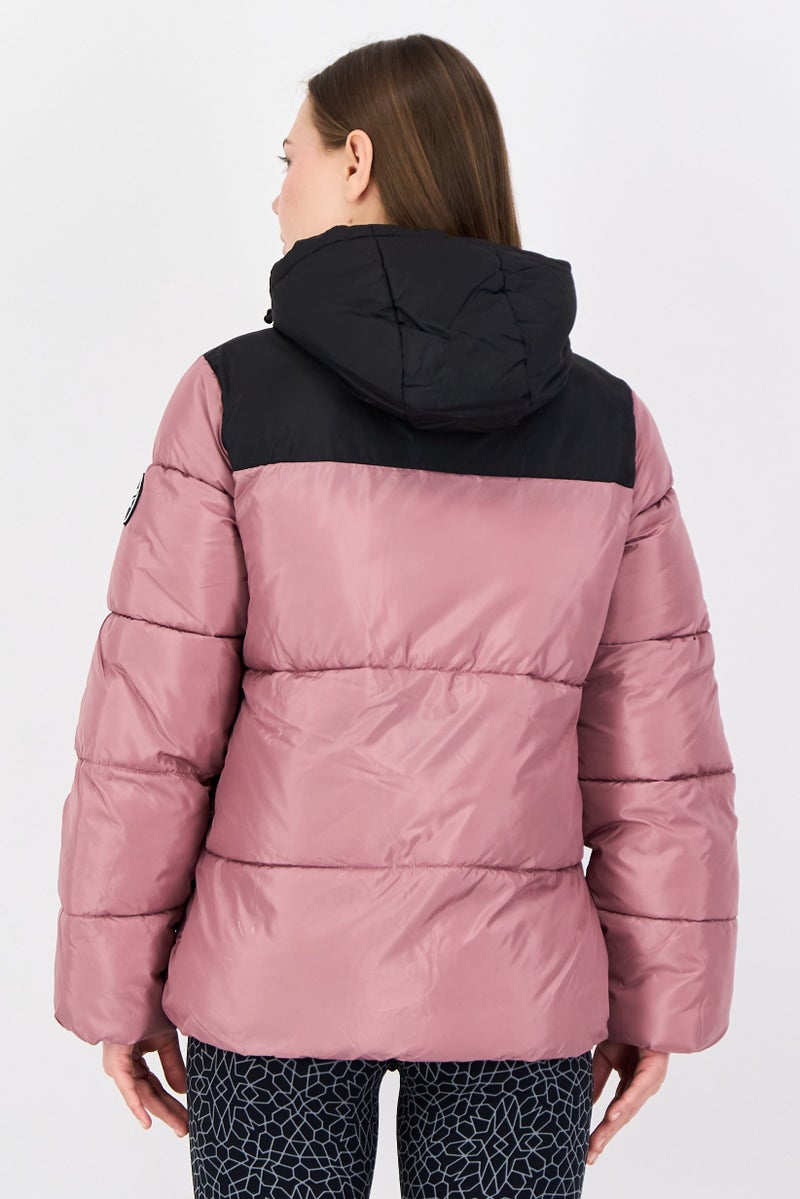 Reebok Women Sportswear Fit Outdoor Puffer Jacket, Multicolor - Image 3