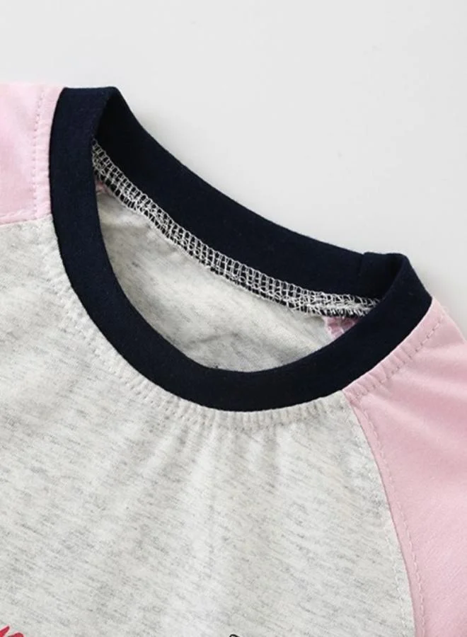 YUNIQEE White Printed Long Sleeve Crew Neck T-Shirt