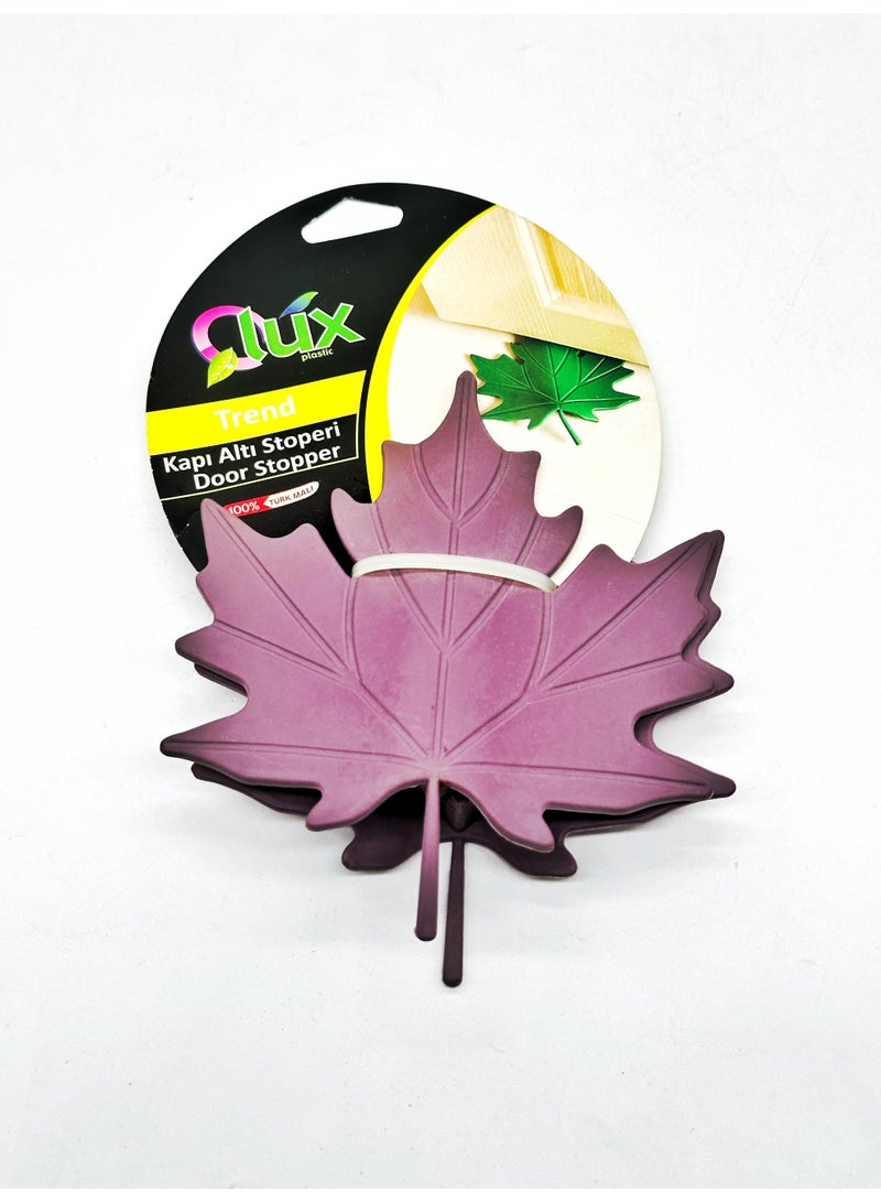 كلوكس طقم مثبت باب بلاستيك 4 قطع شكل ورقة شجر - Image 2