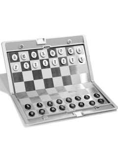 Vitacelli Foldable MINI Magnetic Chess Set Portable Wallet Pocket Chess Board Games  - Image 1