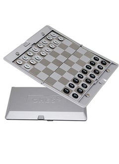 Vitacelli Foldable MINI Magnetic Chess Set Portable Wallet Pocket Chess Board Games  - Image 3