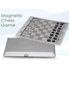 Vitacelli Foldable MINI Magnetic Chess Set Portable Wallet Pocket Chess Board Games  - Image 4