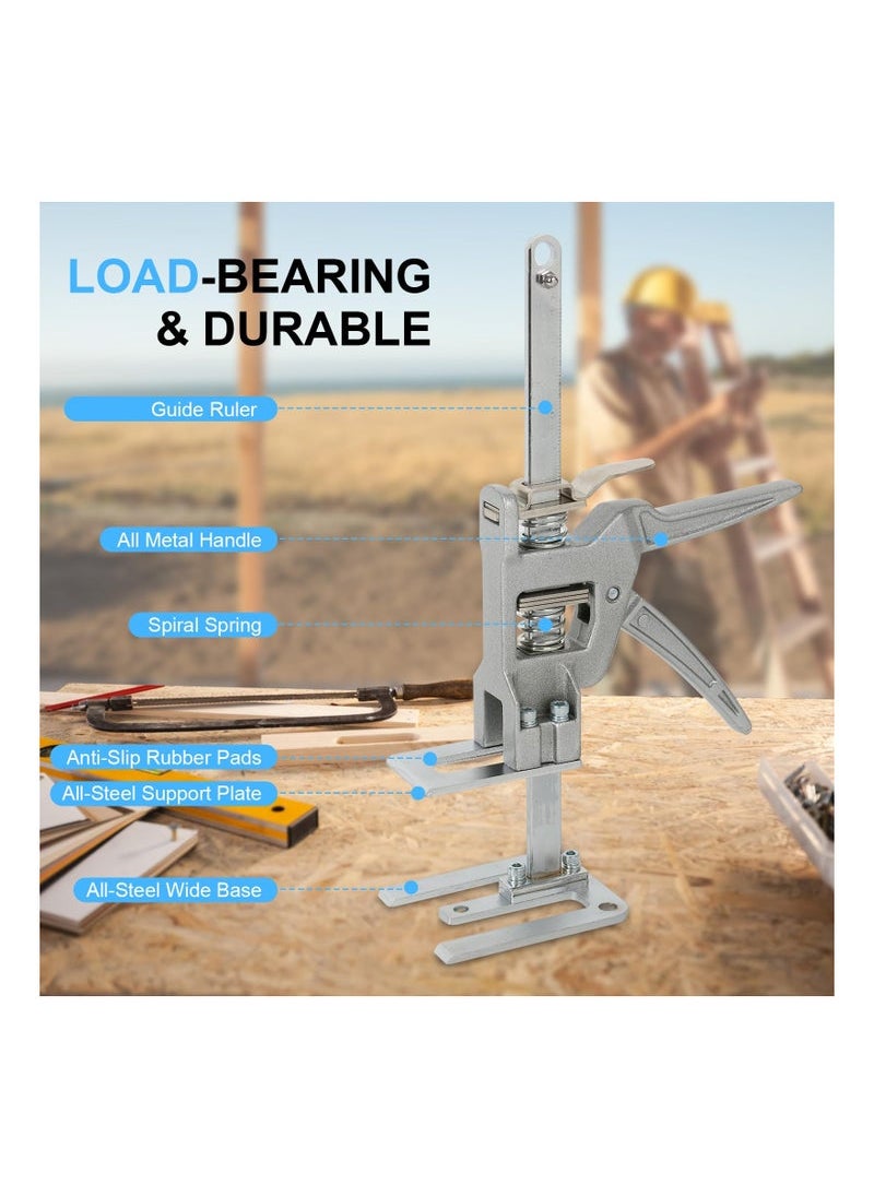 Generic Saving Arm Jack 2Pcs, Lever Arm Lifter Full Metal Labor Saving Arm Jack Arm Hand Tool Furniture Board Lifter Drywall Lifts Jack for Door And Wooden Panel Lifting Cabinet Board  - Image 3