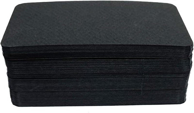PPAPPAPPIYO 3.5x2 Blank color index cards (100) Paper - Blank (black) - Image 3