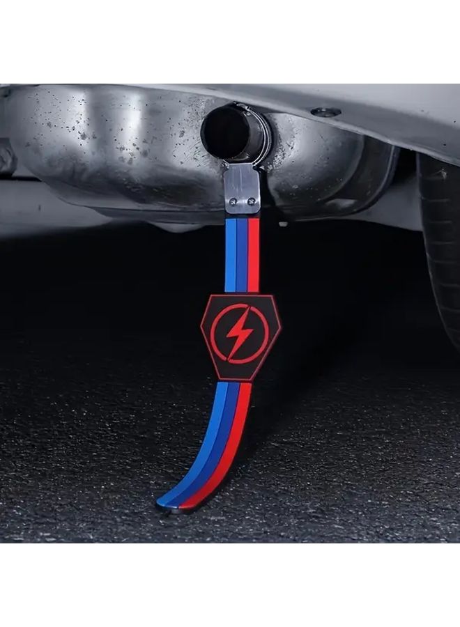 Universal Car Electrostatic Eliminator Adjustable 3 Color Anti Static Hanging Strips Durable Rubber Material No Electricity Needed - Image 4