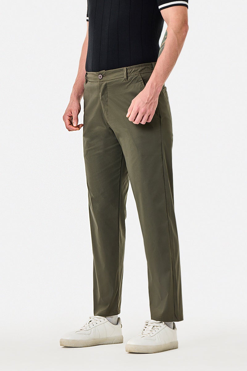 SNITCH Regular Fit Stretch Trousers - Image 3