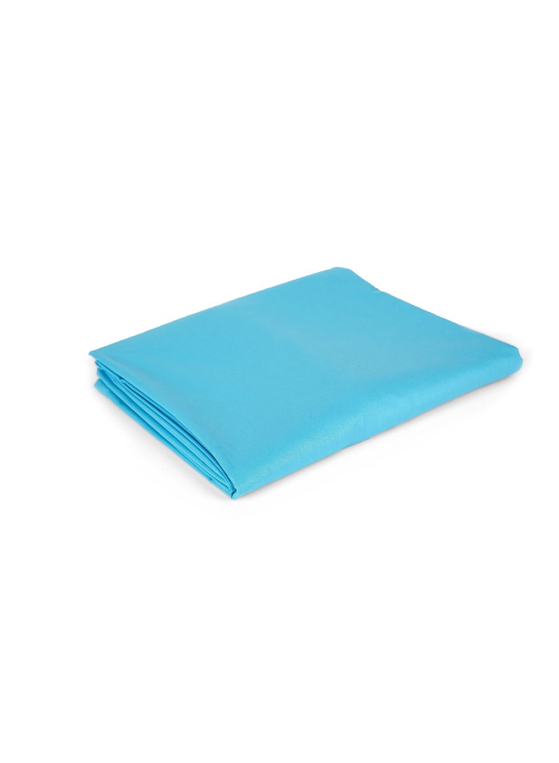 Home of linens Flat Sheet Turquoise 180x260  - Image 2