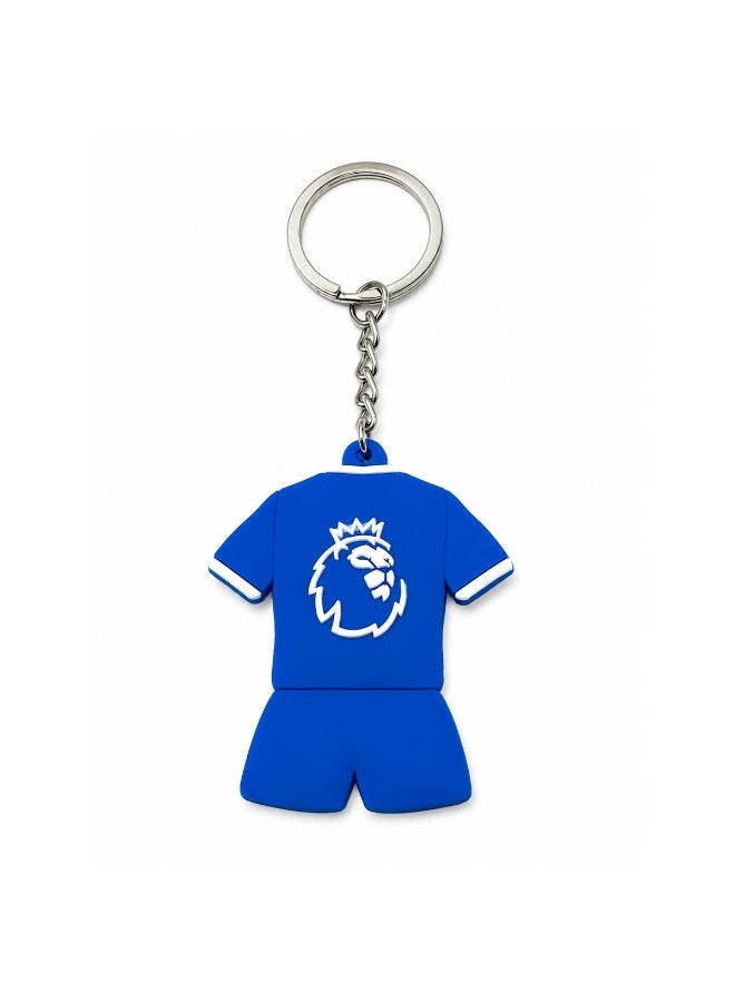CHELSEA F.C  Football Jersey Keychain PVC Key Ring Pendant Mini Shirt Design Key Holder for Car Bike Bag  ERPCE009 - Image 1