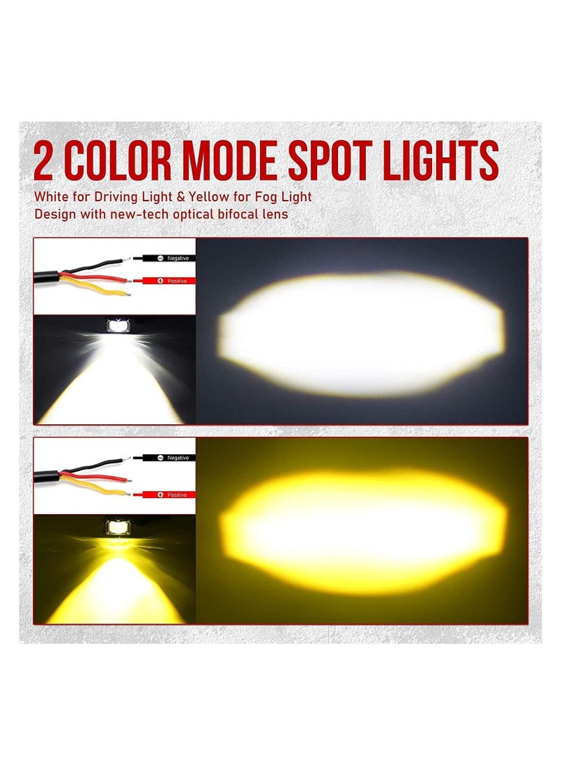 SHEZA STAR عدسات بروجيكتور LED البيضاء والصفراء من سلسلة U - Image 5