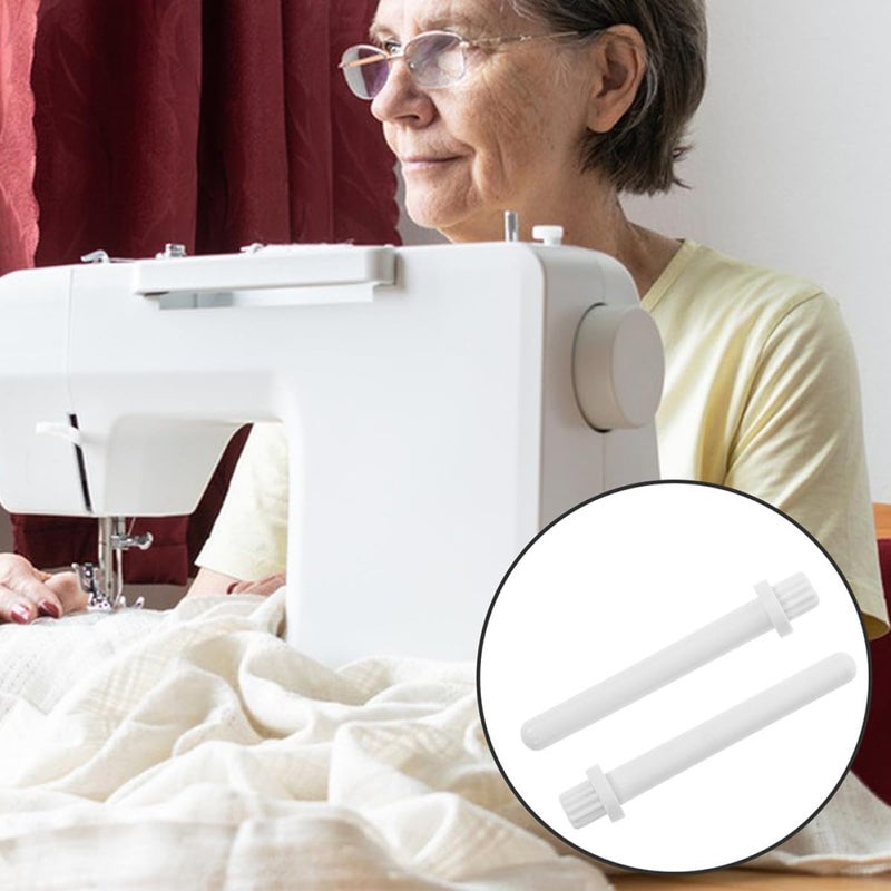 Generic 4pcs Sewing Machine Replacement Parts Plastic Spool Pin Yarn Spinner Holder for Home Multifunctional Sewing Supplies Crochet and Embroidery Thread Organizer - Image 3