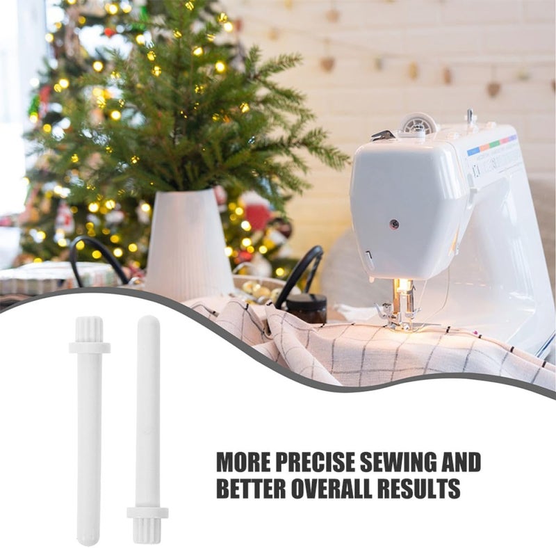 Generic 4pcs Sewing Machine Replacement Parts Plastic Spool Pin Yarn Spinner Holder for Home Multifunctional Sewing Supplies Crochet and Embroidery Thread Organizer - Image 5