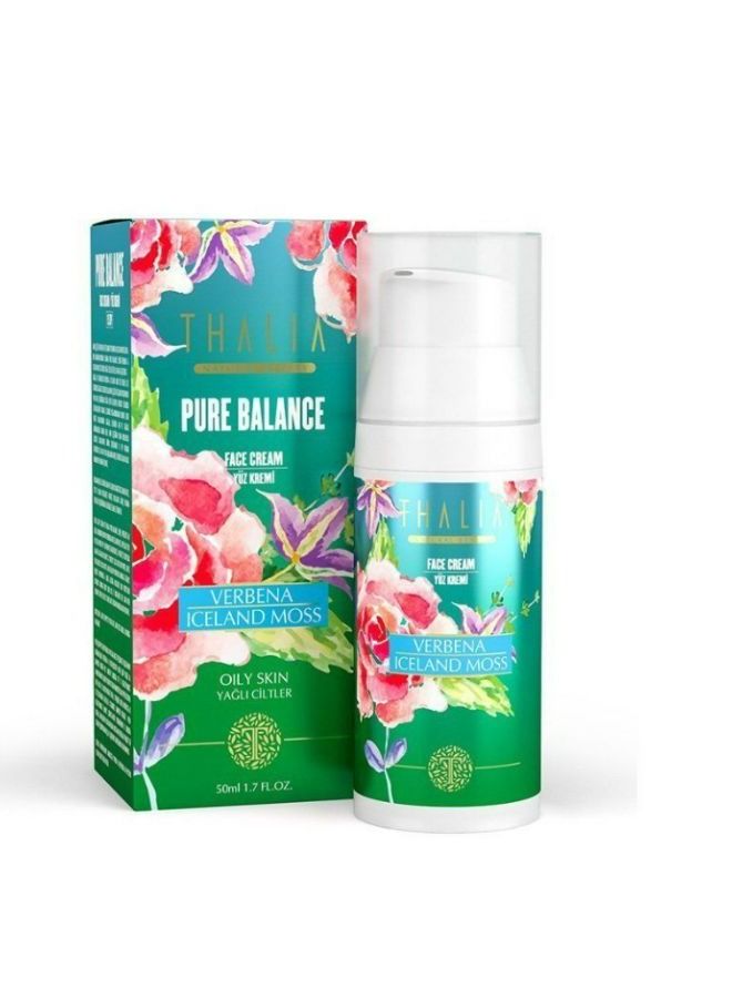 THALIA VERBENA & ICELAND MOSS REVITALIZING FACE CREAM FOR OILY SKIN 15 SPF 50 ML - Image 1