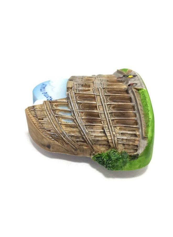 WitnyStore Roman Colosseum. Rome. Italy, Souvenir Thailand 3d Resin TOY Fridge Magnet - Image 3