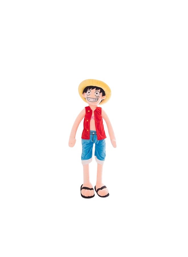 Universal Toys Luffy Baby Doll - 24 Inch Large Soft Cotton Stuffed Toy | Adorable One Piece Character Plush for Kids & Anime Fans | Cuddle-Safe & Durable, Perfect Gift for Kids & Collectors Alike