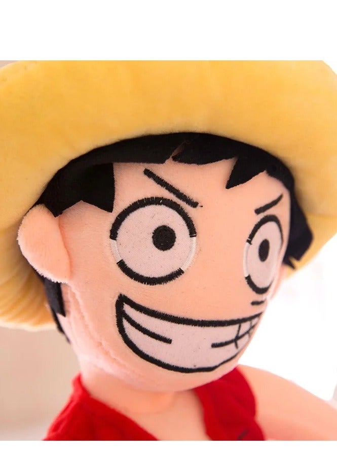 Universal Toys Luffy Baby Doll - 24 Inch Large Soft Cotton Stuffed Toy | Adorable One Piece Character Plush for Kids & Anime Fans | Cuddle-Safe & Durable, Perfect Gift for Kids & Collectors Alike